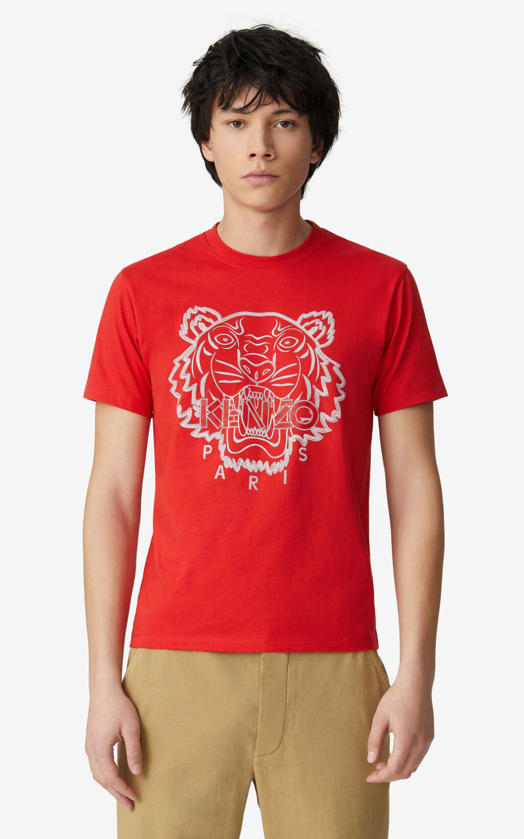 Camisetas Kenzo Tiger Hombre Rojas - SKU.1980216